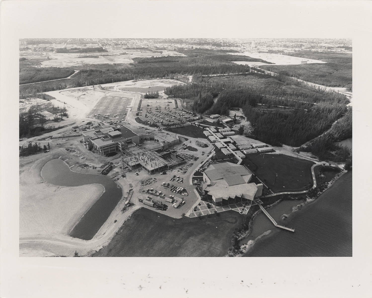 North Campus Looking North, Special Collections & University Archives, Green Library, Florida International University