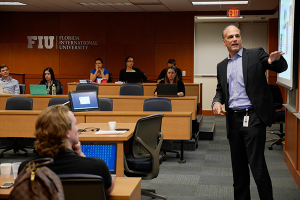 Dynamic environment: Earn your professional MBA in the heart of Miami financial district.