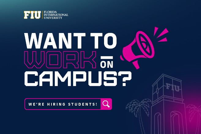 Want to work on campus? We're hiring students!