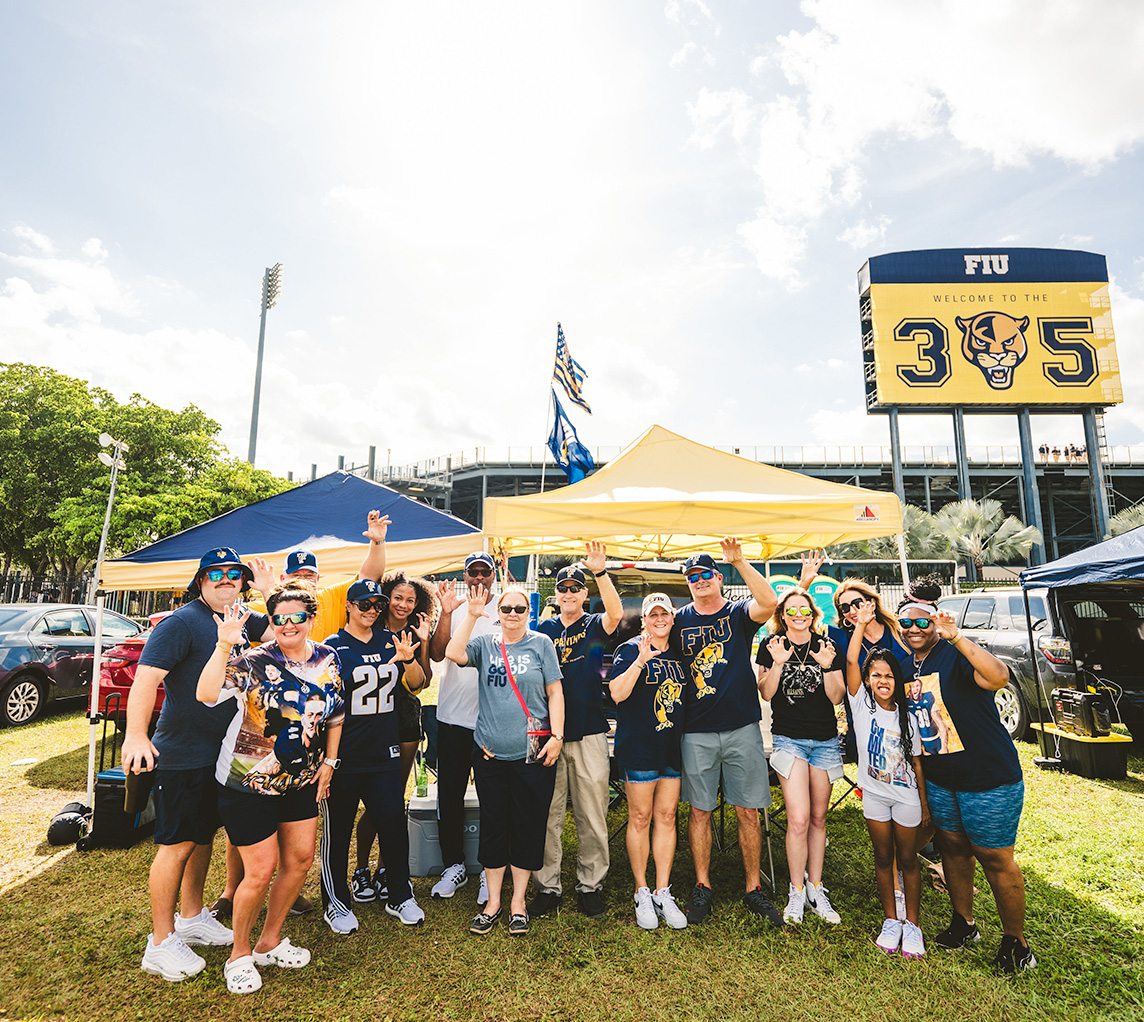FIU Pitbull Stadium 305 sign